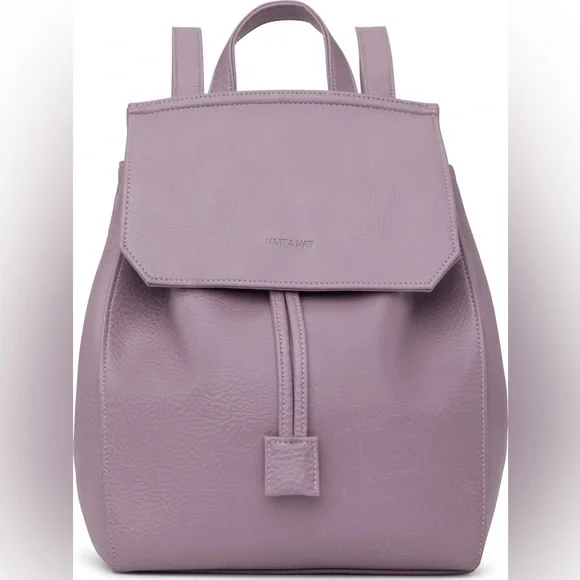 Matt & Nat Mumbai Mini Backpack in Amethyst Purple - Picture 1 of 11